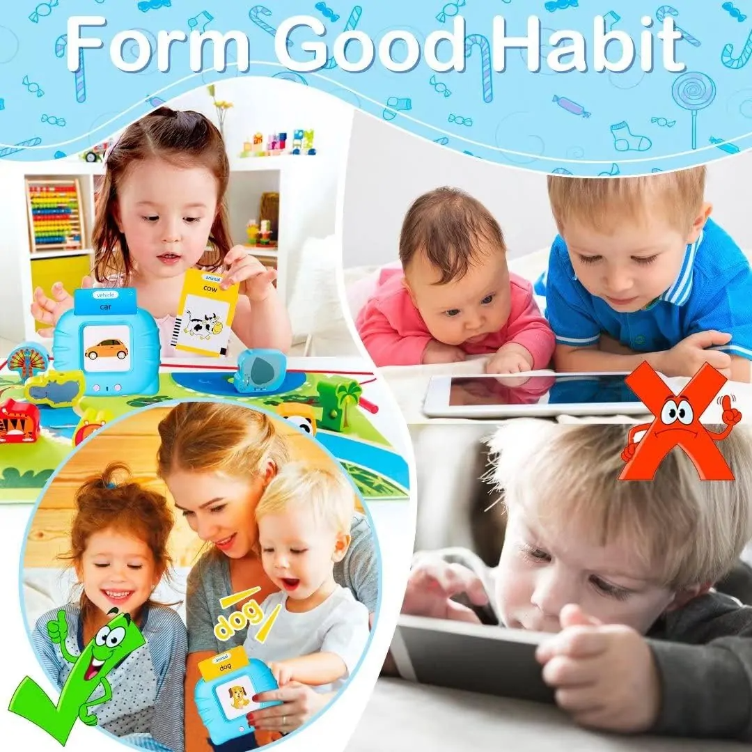 Talking Flash Cards Early Educational Toys for Kids