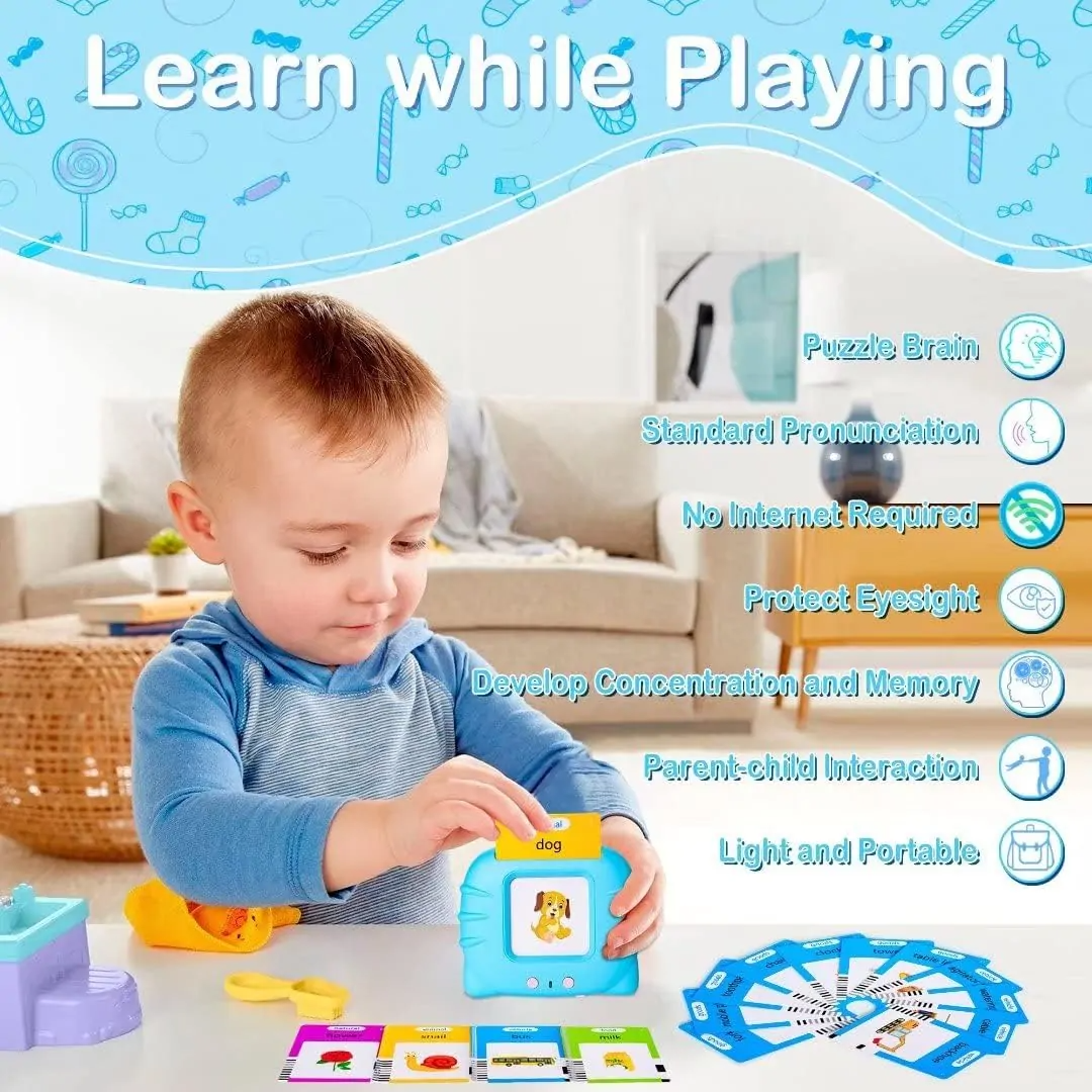 Talking Flash Cards Early Educational Toys for Kids