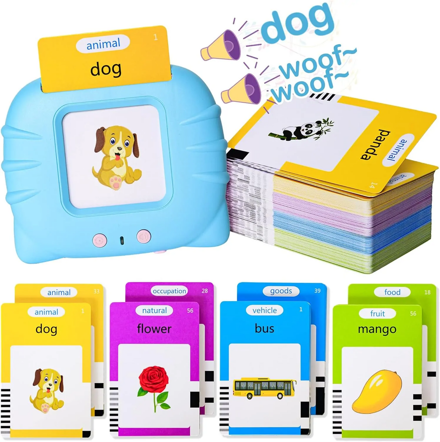 Talking Flash Cards Early Educational Toys for Kids
